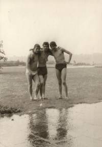 Finkenwerder 1963,im Schwimmbad &copy; Wolfgang M&uuml;ller